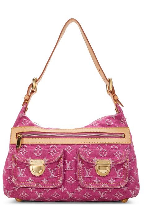 pink denim louis vuitton bag|louis vuitton hot pink bag.